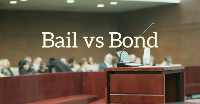 What is the Difference Between Bail and Bond?