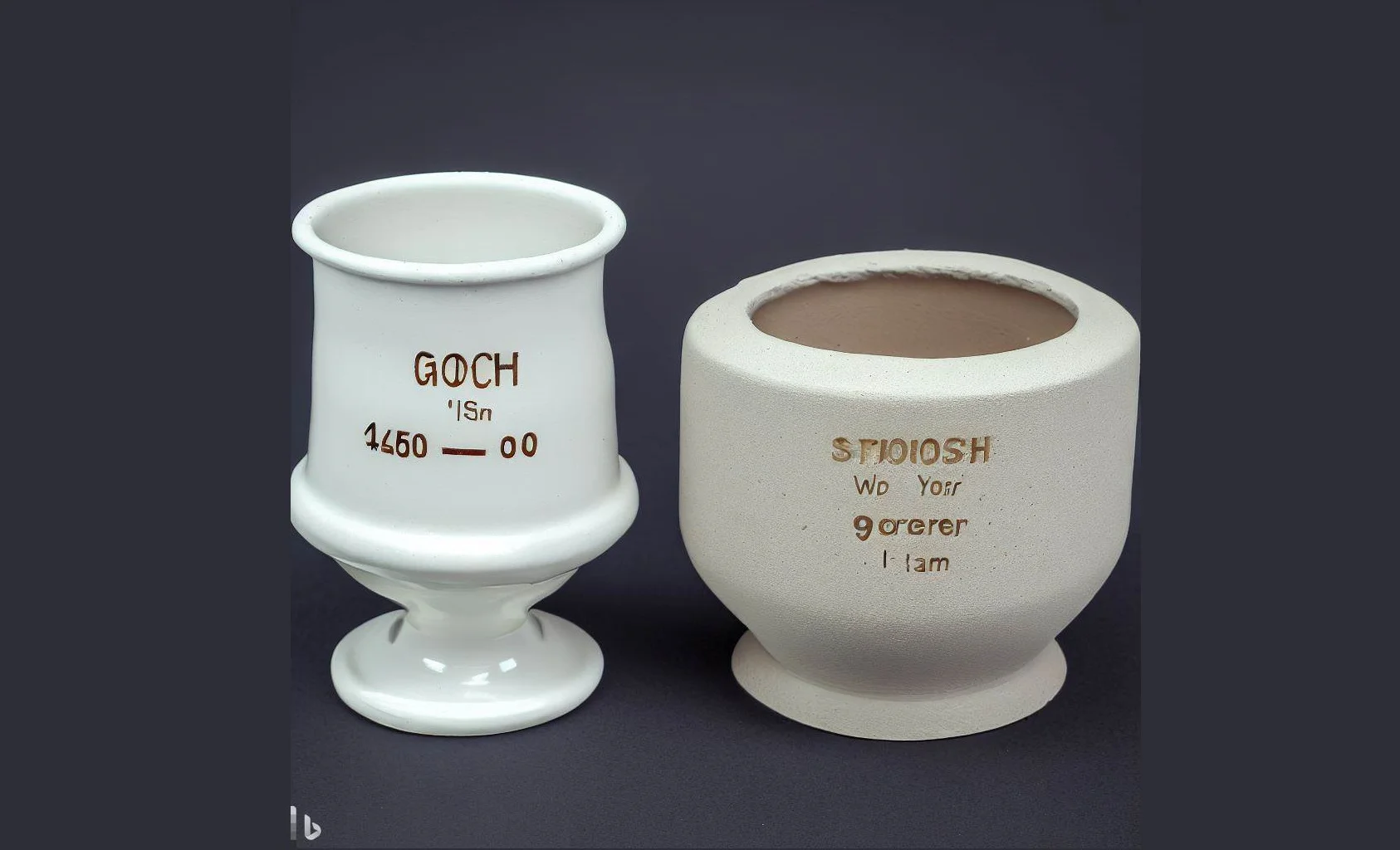 Difference Between Gooch Crucible and Sintered Glass Crucible