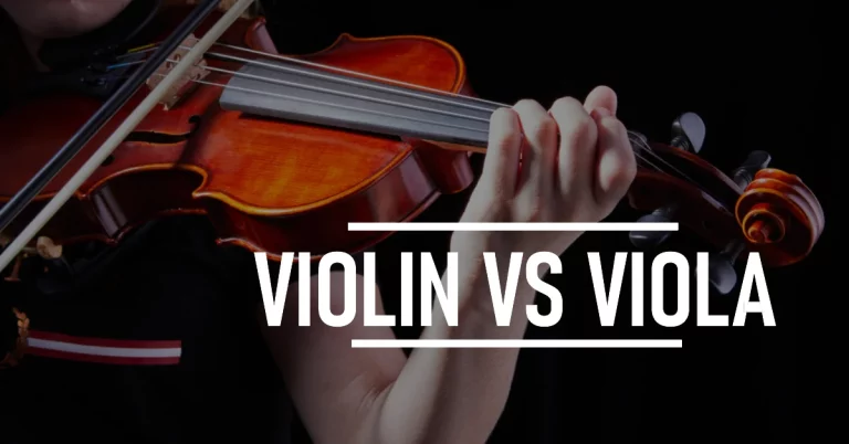 What is difference between violin and viola