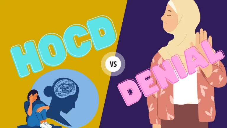 What is difference between hocd and denial?