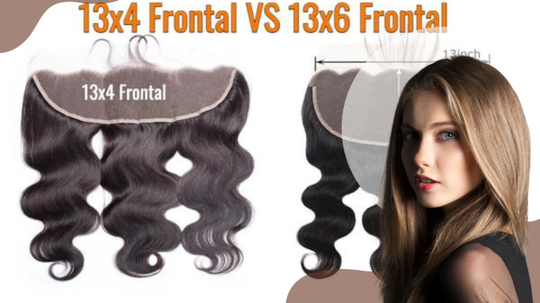 What is the difference between 13×4 and 13×6 wig?