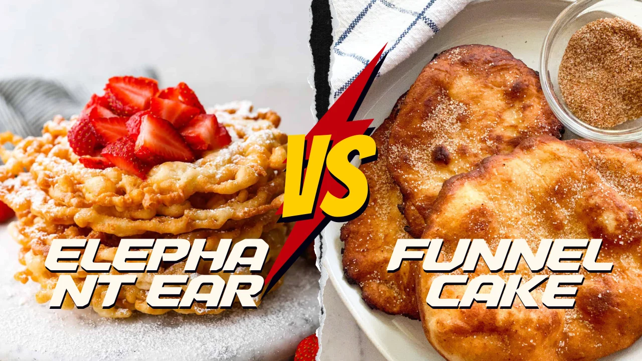 Elephant Ear vs Funnel Cake